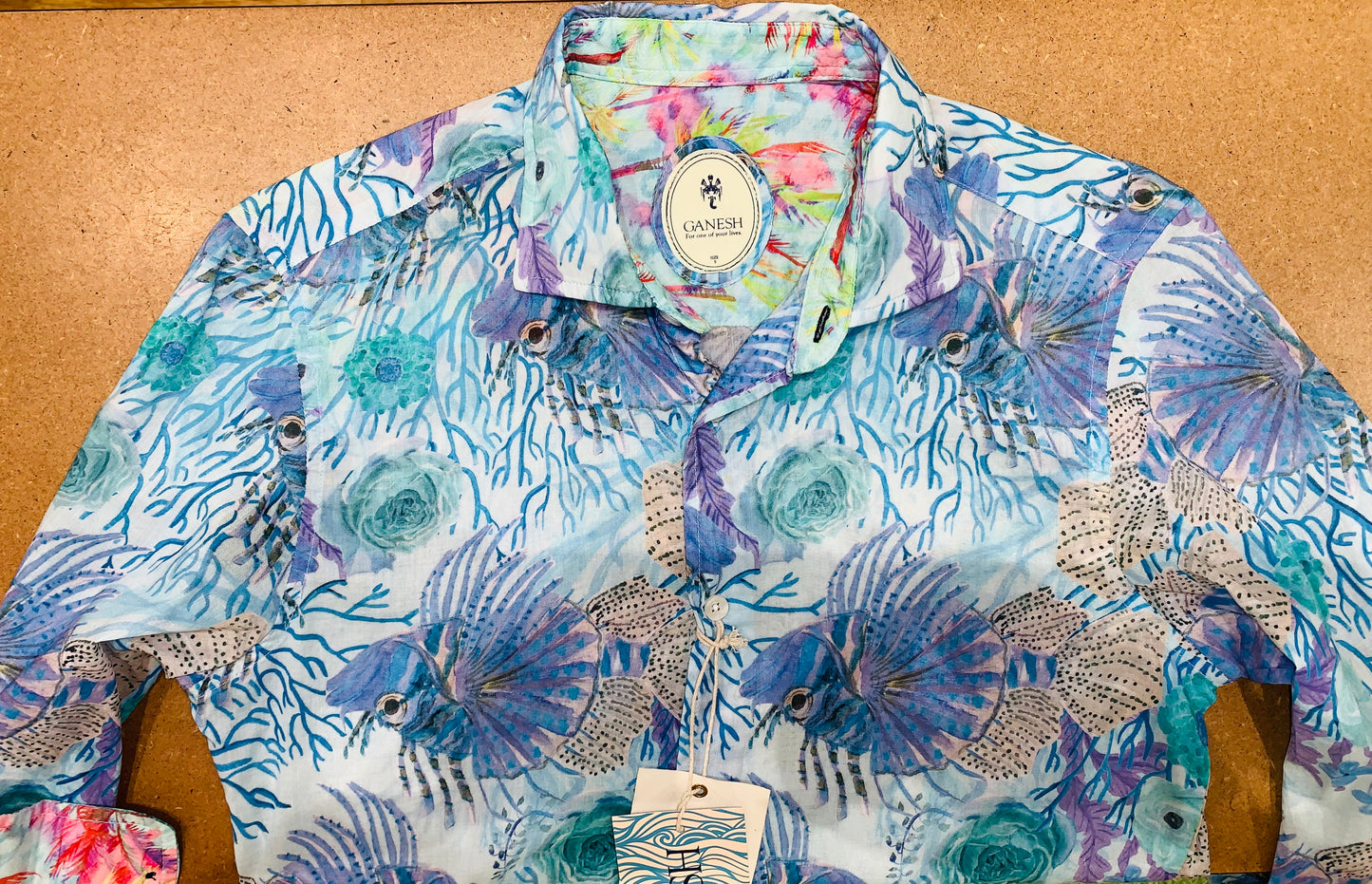 Chemise voile de coton Ganesh