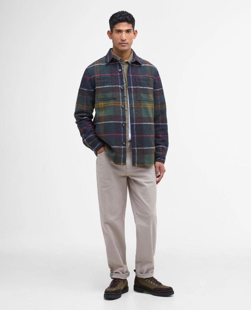 Surchemise tartan Barbour