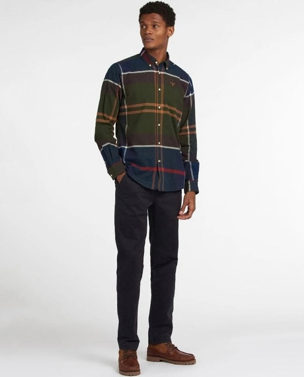 Surchemise flanelle tartan Barbour