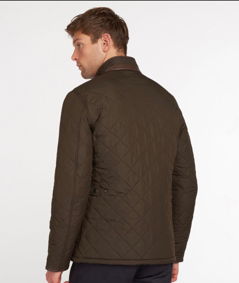 Veste zippée et boutonnée matelassée Barbour