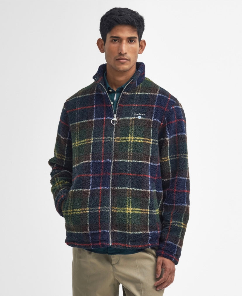 Veste polaire tartan Barbour