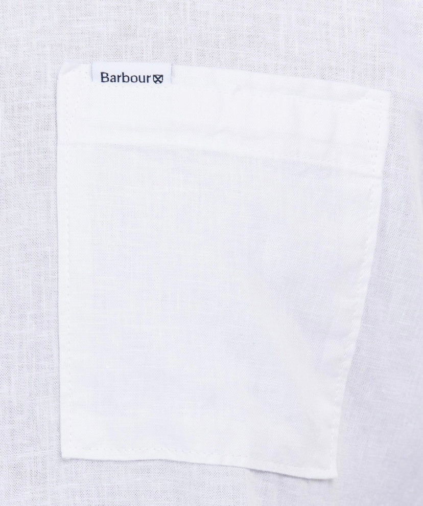Chemisette lin et coton Barbour