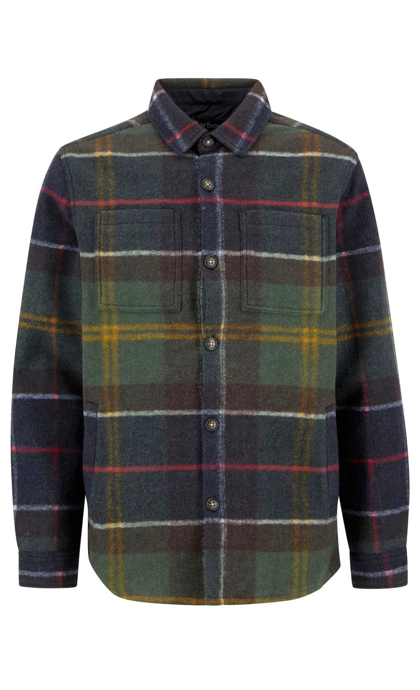 Surchemise tartan Barbour