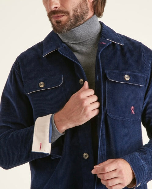 Surchemise gros velours côtelé Vicomte A