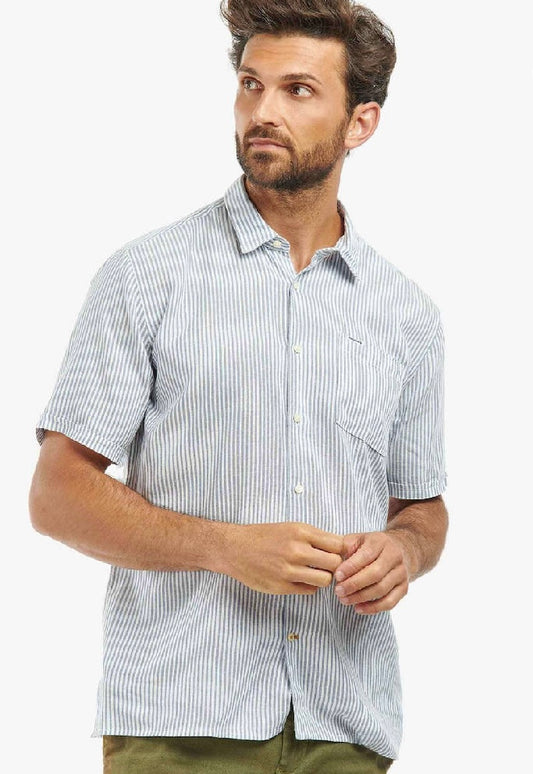 Chemisette lyocell et lin Barbour