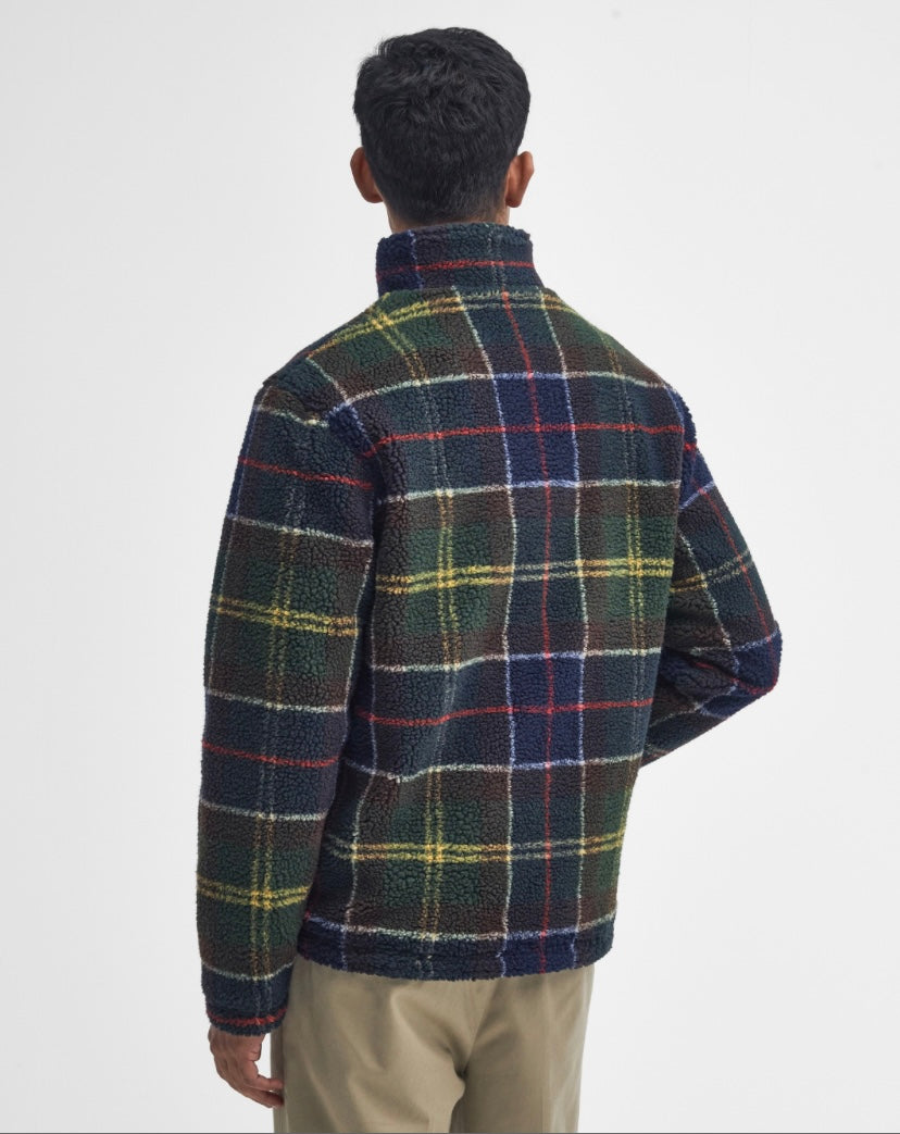 Veste polaire tartan Barbour