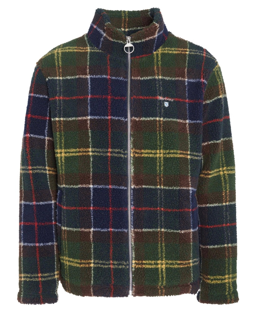 Veste polaire tartan Barbour