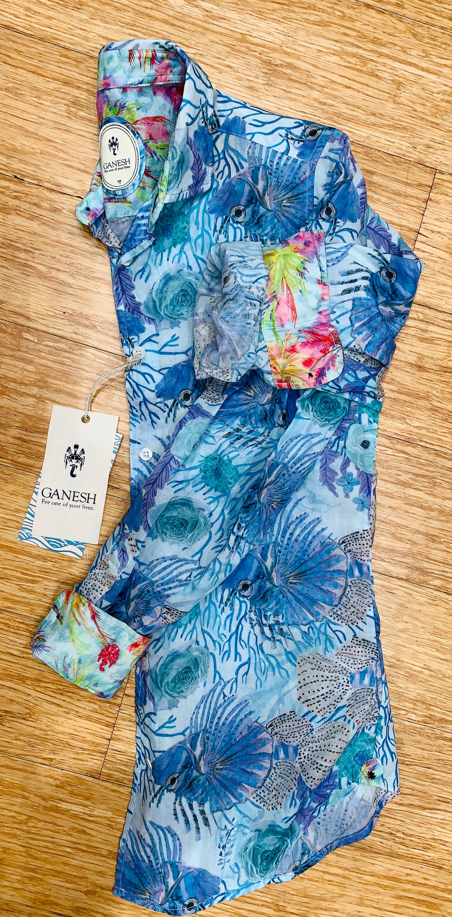 Chemise voile de coton Ganesh