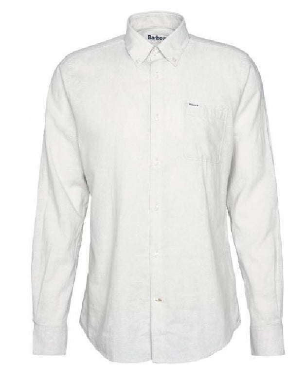 Chemise lin et coton Barbour