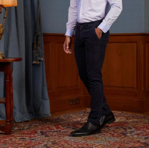 Pantalon chino velours côtelé Vicomte A