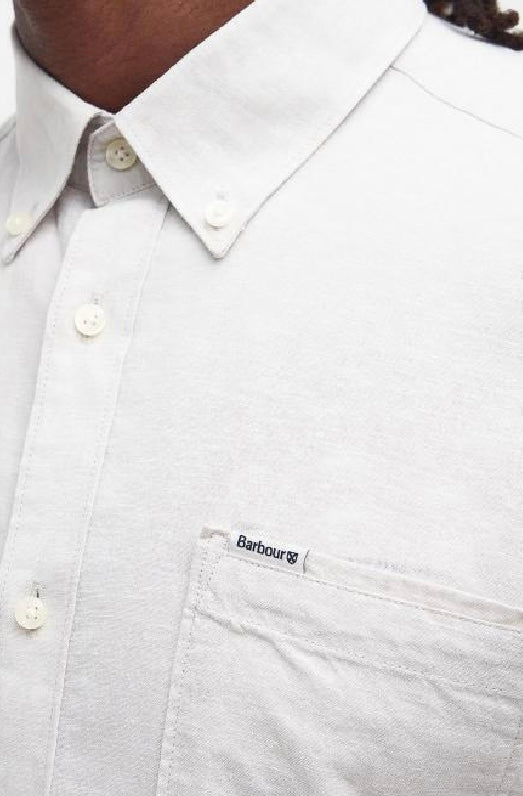 Chemise lin et coton Barbour