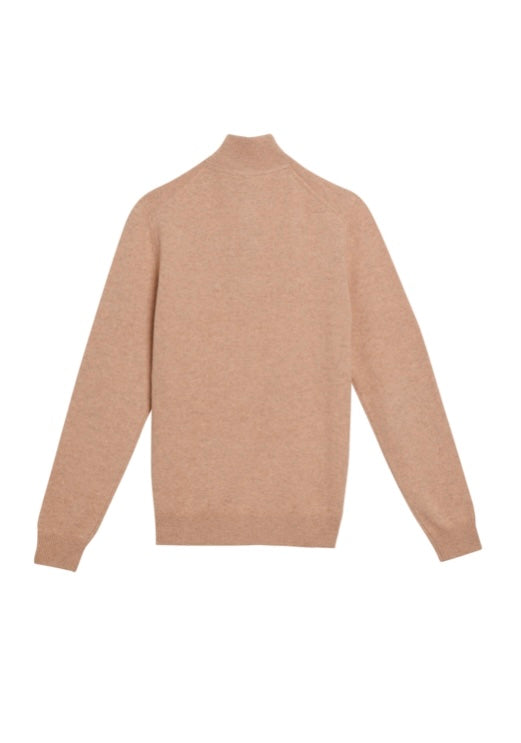 Pull col boutonné laine et coton Vicomte A