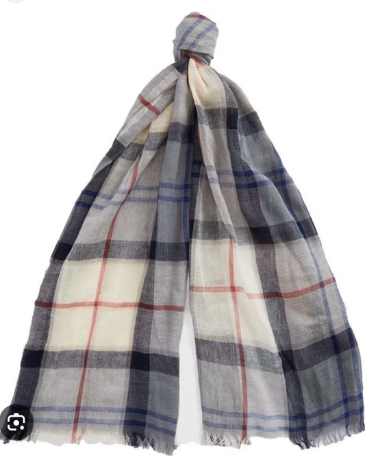 Chèche coton et lin Barbour