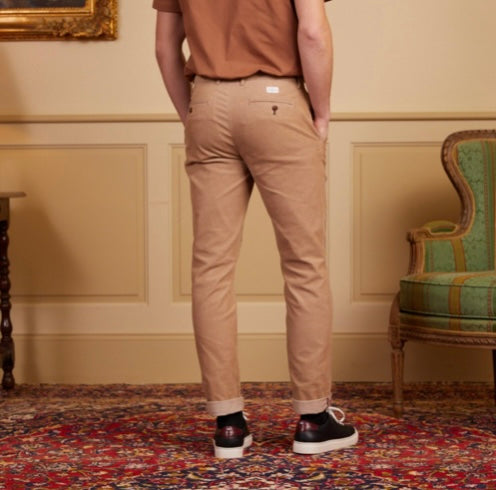 Pantalon chino velours côtelé Vicomte A