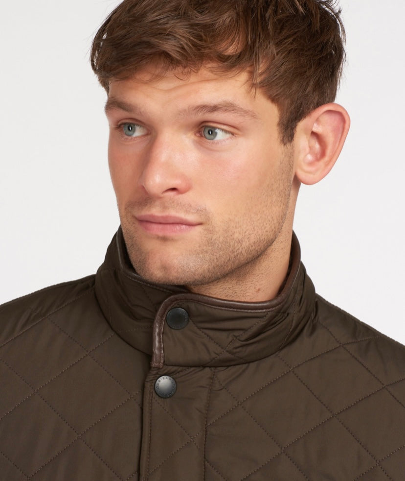 Veste zippée et boutonnée matelassée Barbour