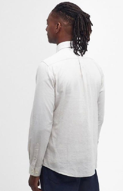 Chemise lin et coton Barbour