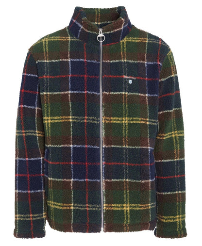 Veste polaire tartan Barbour