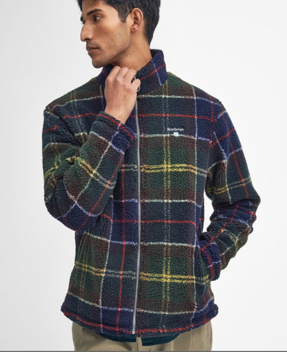 Veste polaire tartan Barbour