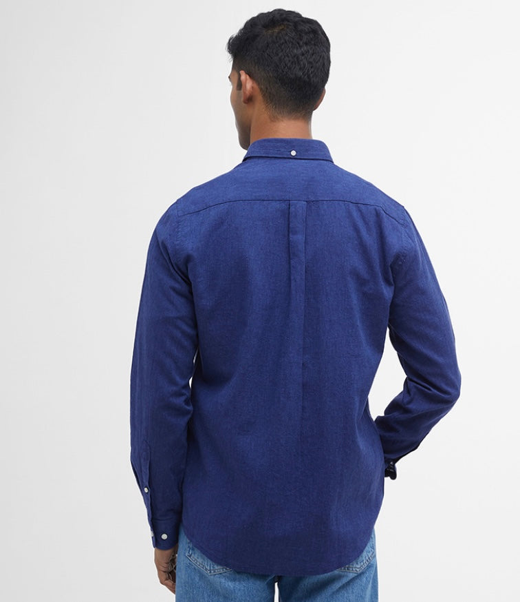 Chemise lin et coton Barbour