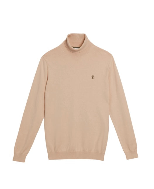 Pull col roulé coton et cachemire Vicomte A